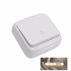 Pulsateur de surface "série spa" (sac blister) . . . Indice de Protection IP : IP20 Couleur : Blanc Certification : CE Longue ...