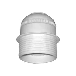 EDM - Douille demi filetée blanche e27 solera 6829ctb