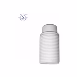 La douille filetée E14 homologuée blanche Solera 6584CRB est un accessoire d'éclairage de haute qualité au design élégant. Do ...