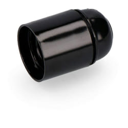 Douille Renforcée en Bakélite E27 Noir - Culot Solide - Tension AC250V - Matériau Durable