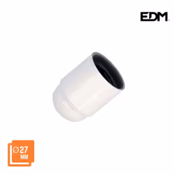 Douille - EDM - E27 - Renforcé - Blanc - Indestructible