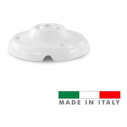 EDM - Rosace plafond ø100mm porcelaine collection vintage