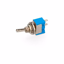 Interrupteur Unipolaire 3a Métallique Mini Ext. 19,3x12,8mm Encastrable 13x7,85x13,8mm