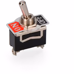 Description générale Interrupteur unipolaire à tige métallique de 10A et 250V, conçu pour une utilisation dans divers environ ...