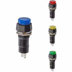 Interrupteur unipolaire base hexagonale 1a 250v ext 11x15mm encastrable : 30x10,6mm. . . Indice de Protection IP : IP20 Certi ...