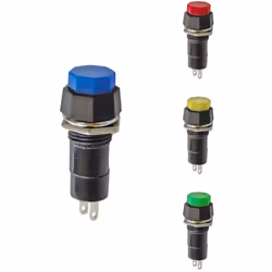 Bouton poussoir base haxagonale 1a 250v ext 11x15mm encastrable 30x10,6mm . . . Indice de Protection IP : IP20 Certification  ...
