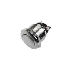 EDM - Bouton poussoir métallique 2a 250v chrome