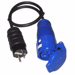 Prise Cetac + Câble + Fiche T/Tl 16a 250v Edm
