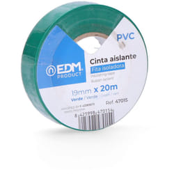 EDM - Ruban Isolant 20mx19mm Vert
