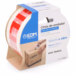 Adhésif d'emballage en espagnol 48 micron 50mx50mm edm. . . . Indice de Protection IP : IP20 Certification : CE Garantie : 2  ...