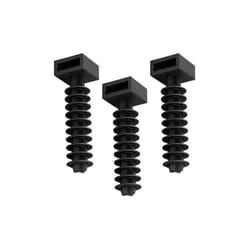Pack 100un Cheville Noire Pour Collier De Fixation N°8