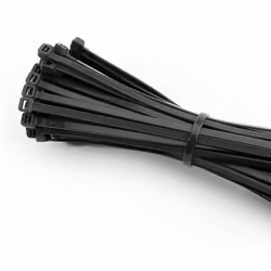 Colliers de serrage plastique réutilisables noir 300x4,5mm (sachet 100 u.) nylon de haute qualité . . . Indice de Protection ...