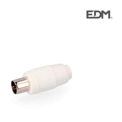 EDM - Fiche tv droite 9,5mm rétractable
