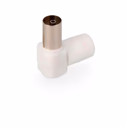 Fiche Étanche Coudée Femelle Tv 9,5mm Rétractable Edm