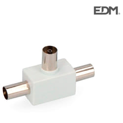 EDM - Connecteur raccord 1 femelle + 2 mâles rétractable