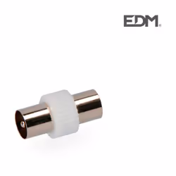 Connecteur tv mâle-mâle 9,5mm. . . . Poids : 0,002Kg Matériau : Métal Indice de Protection IP : IP20 Couleur : Blanc Certific ...