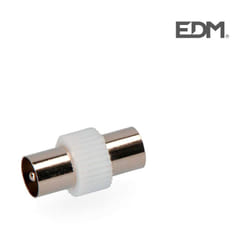 EDM - Connecteur tv mâle-mâle 9,5mm