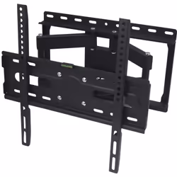 support tv de 26-55 inch 60kg edm avec deux bras et pivotant. inclinaison : -15/+15° vesa : max. 400x400mm. distance au mur d ...
