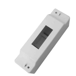 EDM - Boîtier distribution 1 poste blanc 40x140x58mm solera 689b
