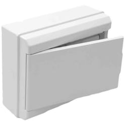 Boîtier Avec Couvercle Distribution 1 À 4 Icp+8 Postes Blanc 277x188x55mm (RETRACTILÉ) Solera 697cb