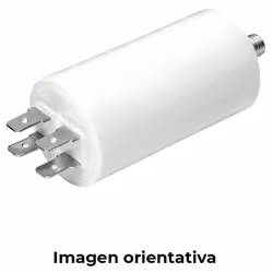 MKA 3mF 5 % 450V Ø3.4x7cm CONDENSATEUR DE DEMARRAGE AVEC EMBOUT M8 ET SIMPLE FASTON 6.35 KONEK MKA 3mF 5 % 450V Ø3.4x7cm COND ...