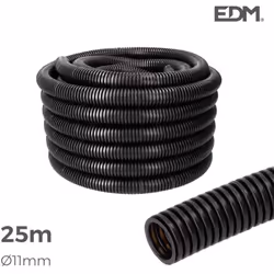 Gaine électrique sans tire-fils d'un diamètre intérieur de 11mm et de diamètre extérieur 16mm. Couronne d'une longueur totale ...