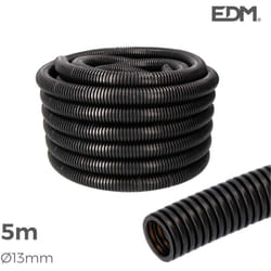 EDM - Gaine Électrique icta Ø20mm Noir Usage Intérieur 5m
