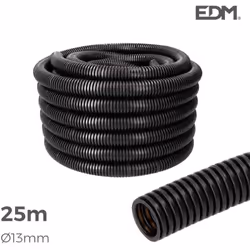 Gaine électrique sans tire-fils d'un diamètre intérieur de 13mm et de diamètre extérieur 20mm. Couronne d'une longueur totale ...