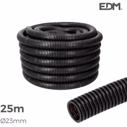Gaine électrique sans tire-fils d'un diamètre intérieur de 23mm et de diamètre extérieur 32mm. Couronne d'une longueur totale ...