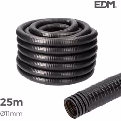 Gaine électrique sans tire-fils d'un diamètre intérieur de 11mm et de diamètre extérieur 16mm. Couronne d'une longueur totale ...