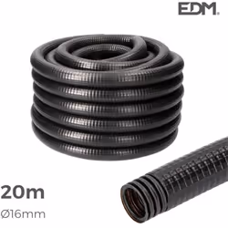 Gaine électrique sans tire-fils d'un diamètre intérieur de 16mm et de diamètre extérieur 25mm. Couronne d'une longueur totale ...