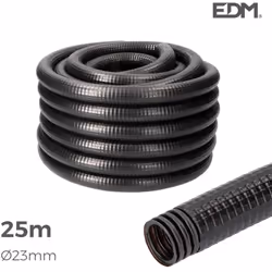Gaine électrique sans tire-fils d'un diamètre intérieur de 23mm et de diamètre extérieur 32mm. Couronne d'une longueur totale ...