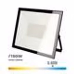 Projecteur Led EDM Lumière froide 6400K - 150W 12000 Lumens - Noir