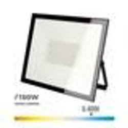 Projecteur Led EDM Lumière froide 6400K - 150W 12000 Lumens - Noir