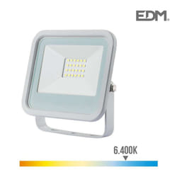 Projecteur MultiLed EDM Lumière froide 6400K - 20W 1400 Lumens - Blanc