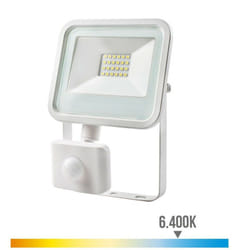 Projecteur Led EDM avec capteur de présence 6400k - 20W 1400 Lumens - Blanc - TU