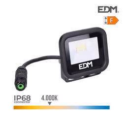 Projecteur EDM 9,2 x 8,1 x 2,7 cm 2100 W 4000 K 800 lm