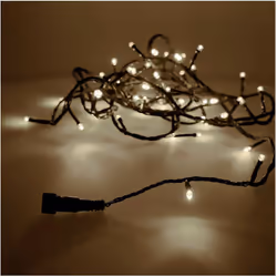 Guirlande Easy-Connect 4m 60 Led Blanc Chaud (USAGE Int. Ext.) Ip44 Edm Total 1,08w