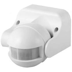 EDM - Detecteur De Mouvement Avec Regulateur Nuit/jour Orientable 180° Ip44 Blanc