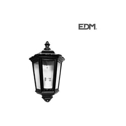 Applique mod. milan noir 43xø24,5cm EDM