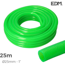 EDM - Tuyau d'arrosage anti-torsion intérieur ø 25mm extérieur ø 32mm (1') - rouleau de 25m