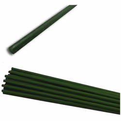 Tuteur En Plastique Pour Plantes. Couleur Vert Ø1.1x180cm (diamètre/hauteur) (VENTE Uniquement Multiples De 5unités) Matière: ...