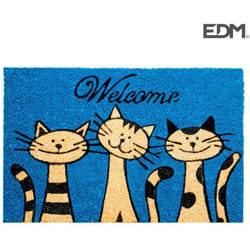 EDM - Paillason 60x40cm modèle chats