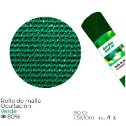 Rouleau de filet à peaux couleur verte 90gr 1,5x10m EDM