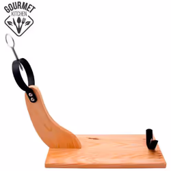 Couteau À Jambon Cru Avec Poignée En Bois De Pin Clair 38x18.5x40cm