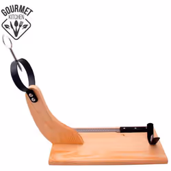 Support Premium Pour Jambon Cru 41x44cm Avec Couteau Inclus 338x18.5x40cm