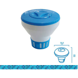 EDM - Distributeur Chimique Flottant (granules Ou Pastilles) Grand ø22,5x20cm