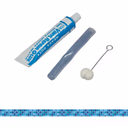 Kit de réparation de piscine : papier abrasif, 4 patchs de réparation et colle edm. . . . Indice de Protection IP : IP20 Cert ...