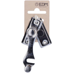 Heurtoir de porte droit H, chrome, 6cm 85070
