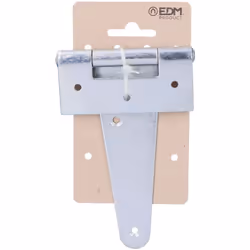 Charnière t 130x90 h° galvanisée en carton suspendu edm. . . . Matériau : Zinc Indice de Protection IP : IP20 Certification : ...